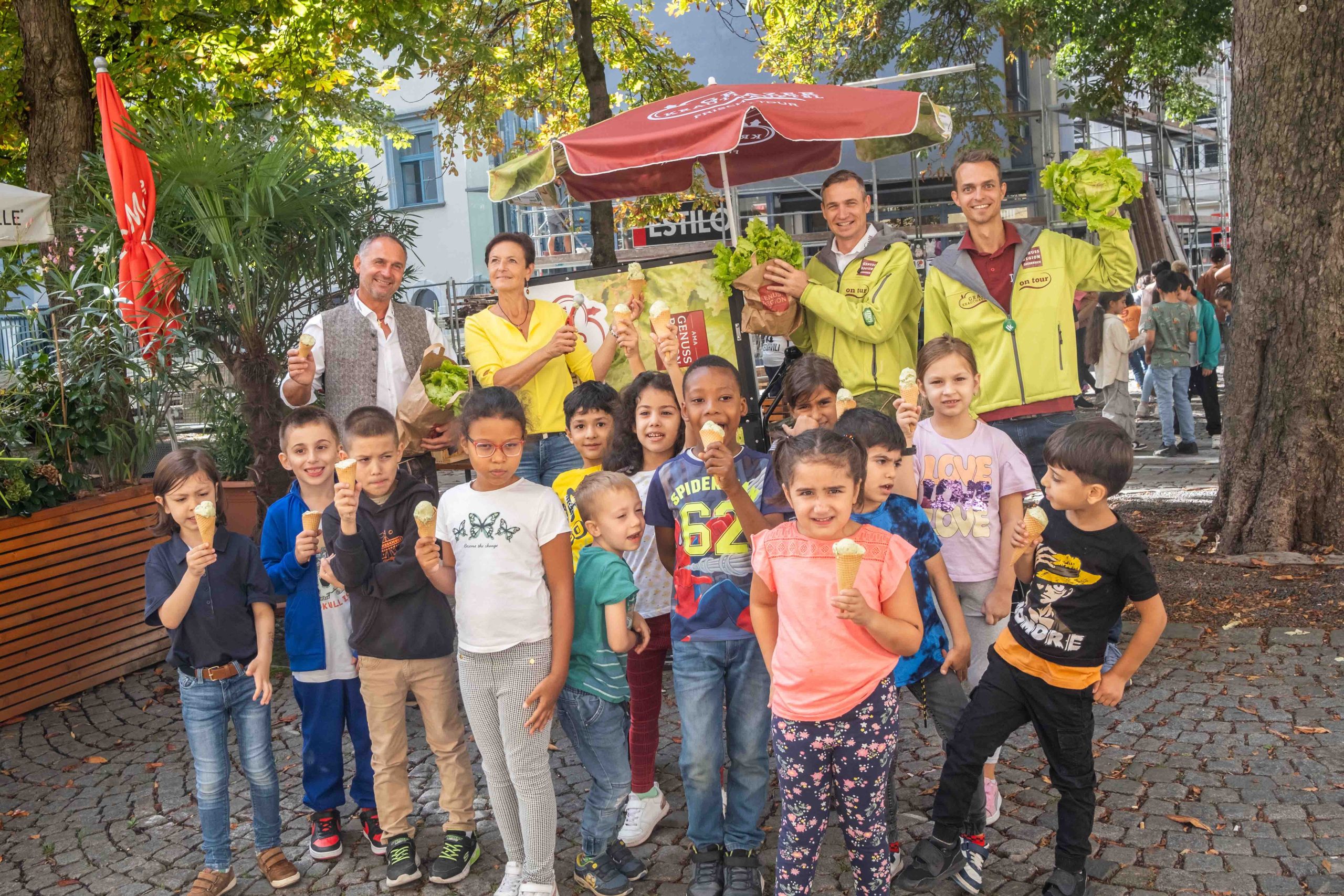 Perfekte Überraschung Eis vom Grazer Krauthäuptel für Grazer